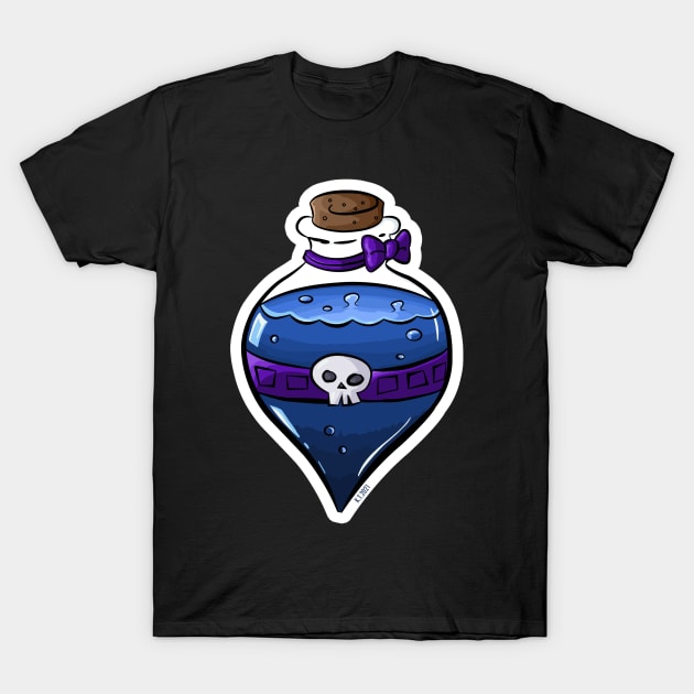 Poison Bottle T-Shirt by ace-of-lords